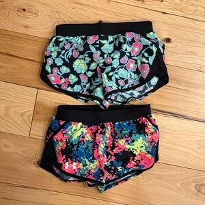 Colorful Athletic Shorts Set